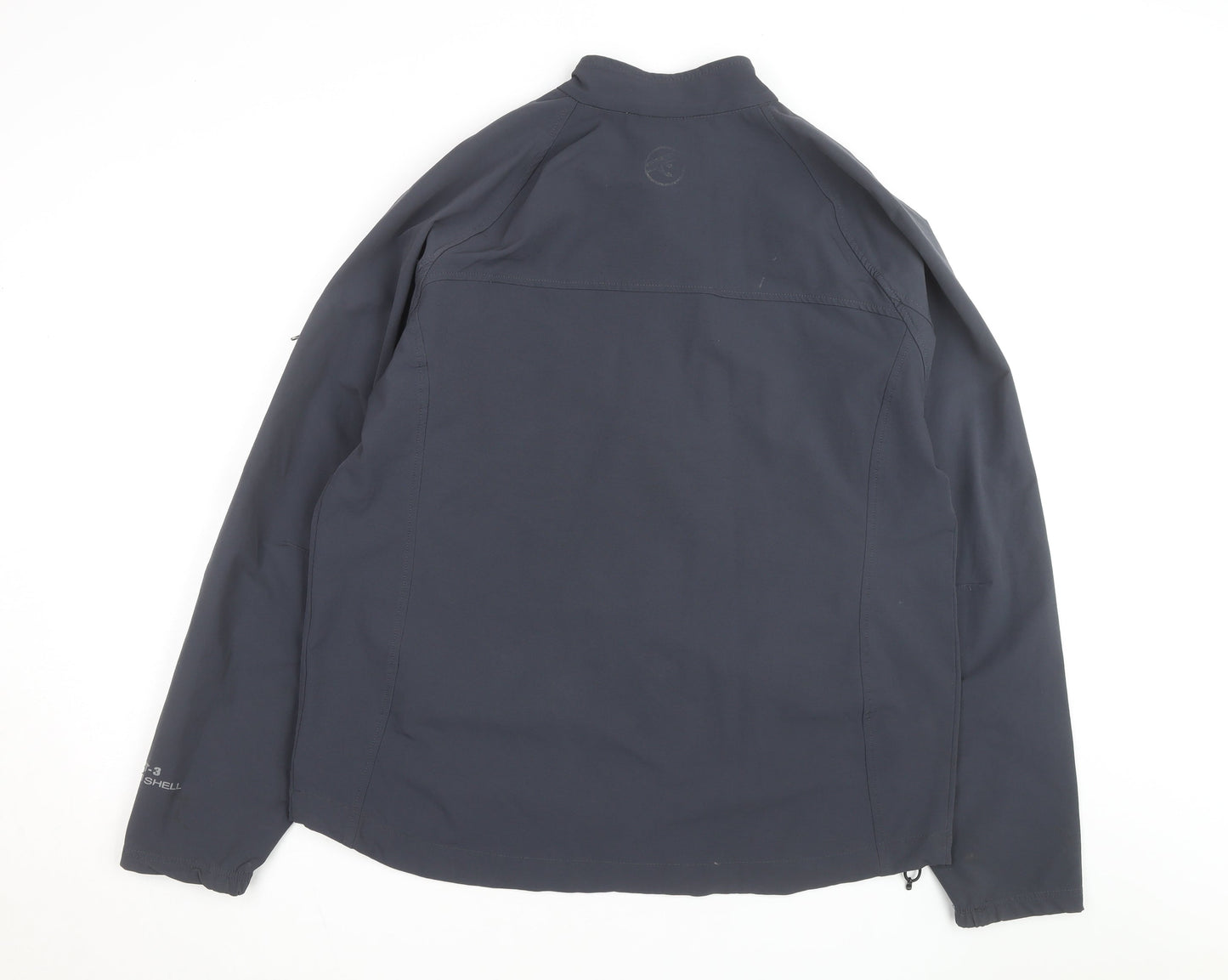 First Ascent Men's Black 2XL Soft Shell Jacket Outdoor Hiking Windproof