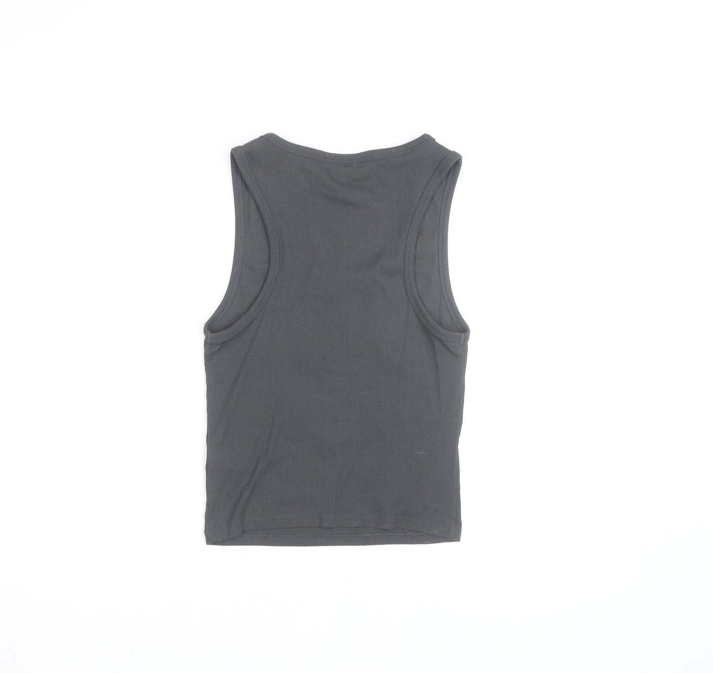 NBA Women’s Black Los Angeles Lakers Cropped Tank Top Size M