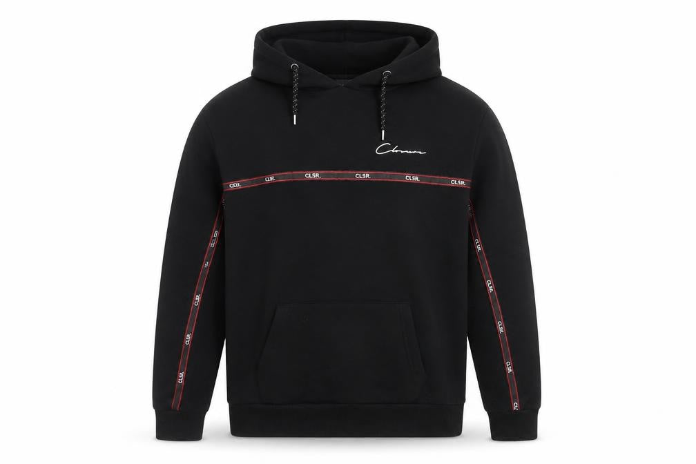 Closure London Men's Black Pullover Hoodie Size S Logo Streetwear
