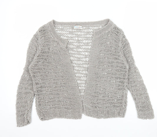 Marks & Spencer Women’s Silver Open Knit Cardigan Size 12