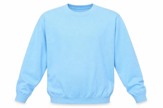 Replay Mens Blue Cotton Crew Neck Jumper Size L
