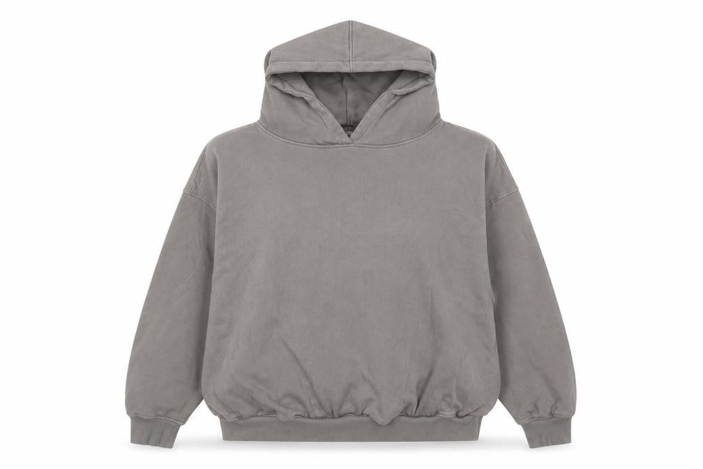 Luxe To Kill Women’s Grey Pullover Hoodie Size 8 Cotton Blend Casual