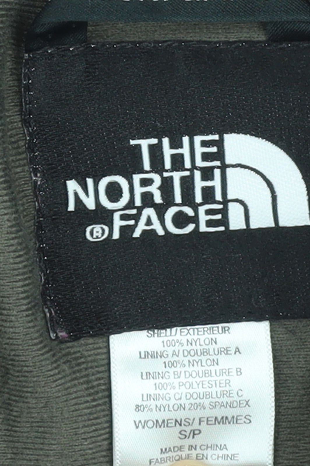 The North Face Women's Pink Green Waterproof Hooded Parka Jacket Size S