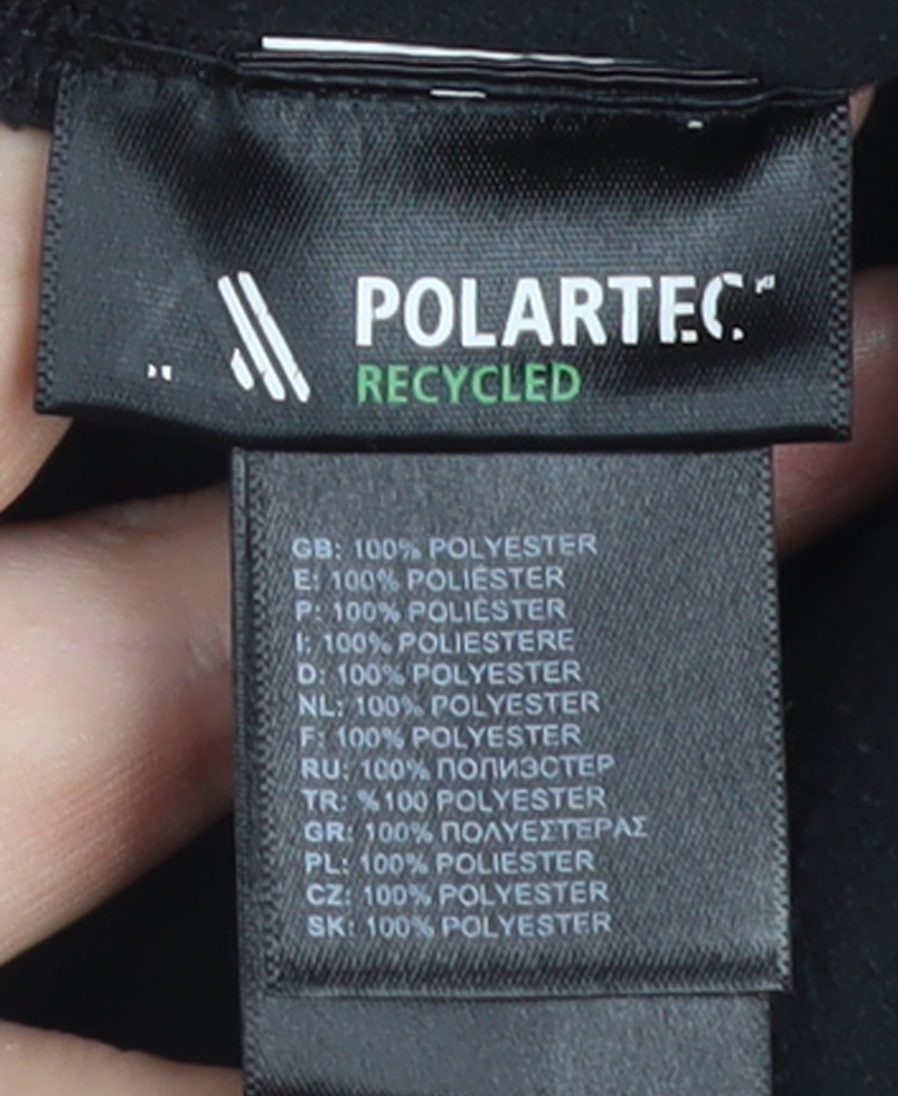 The North Face Men's Black XL Fleece Full Zip Outdoor Jacket