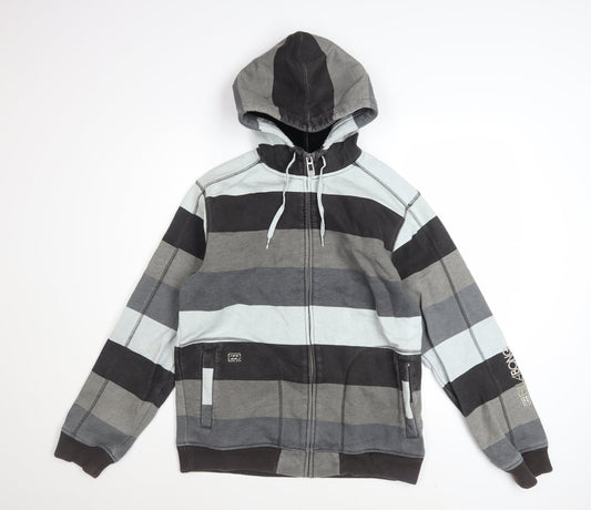 Billabong Men's Multicoloured Full Zip Hoodie Size M