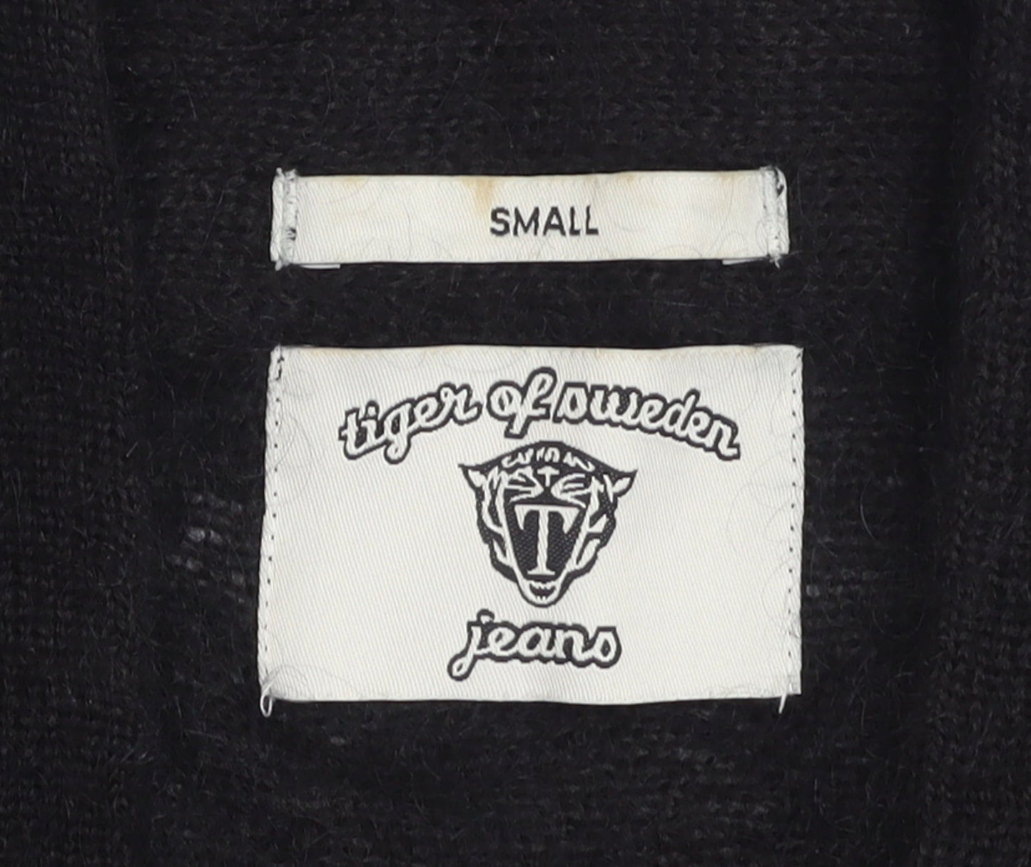 Tiger of Sweden Women Black Size S Mohair Blend Wrap Cardigan