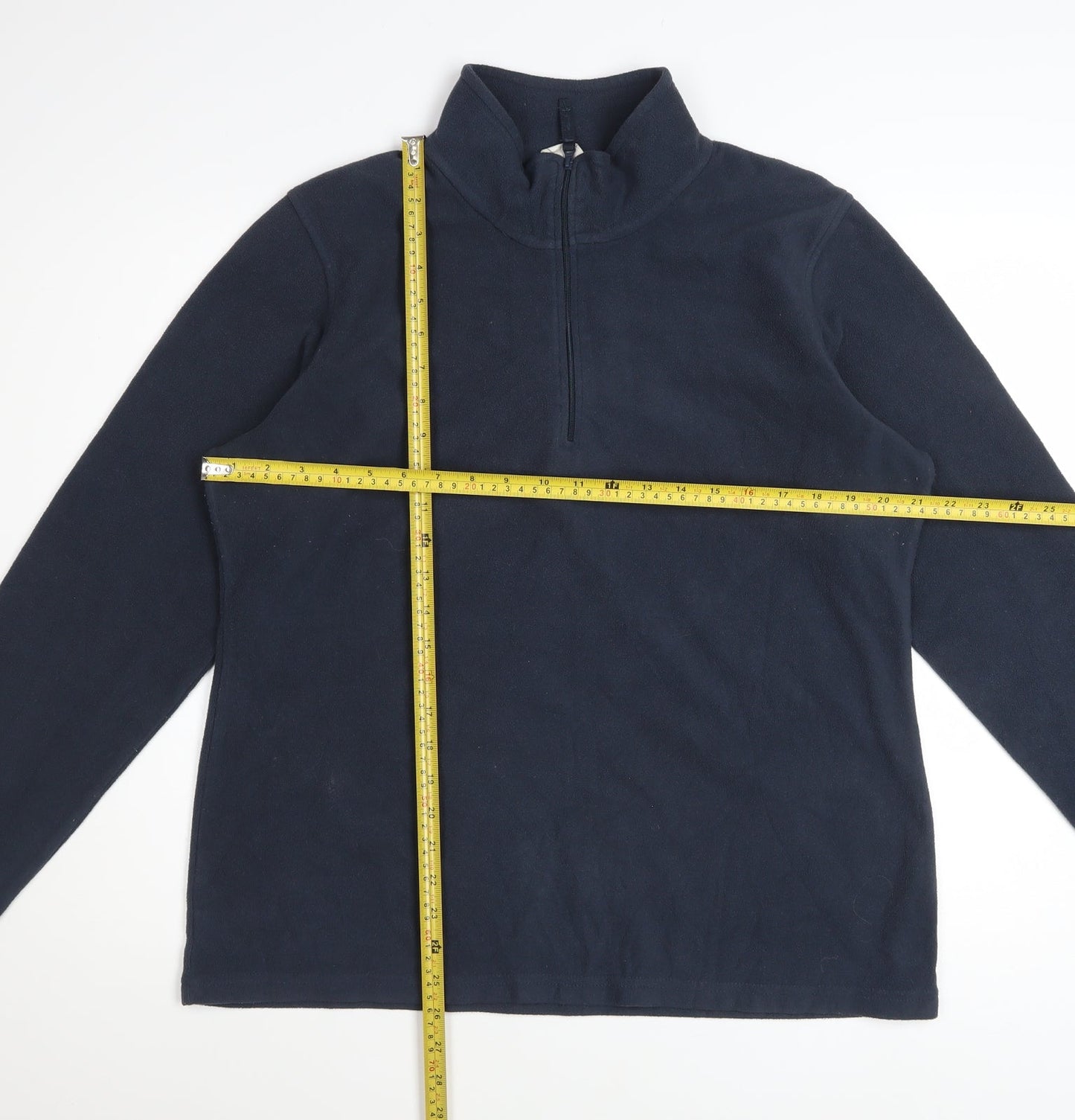 Mountain Warehouse Unisex Blue Fleece L Pullover Sweatshirt