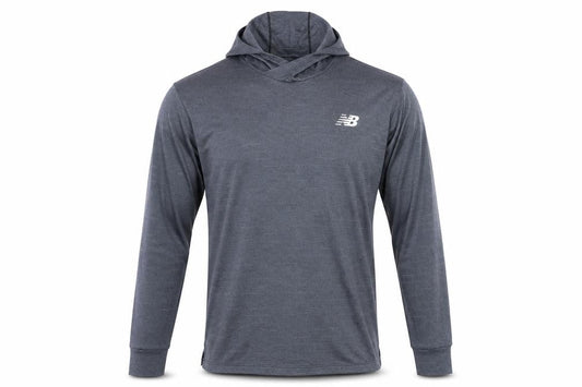 New Balance Men's Grey Pullover Athletic Hoodie S