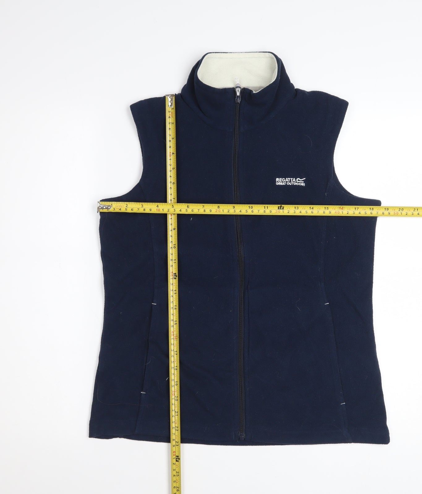 Regatta Womens Blue Fleece Waistcoat Size 10 Bodywarmer Gilet