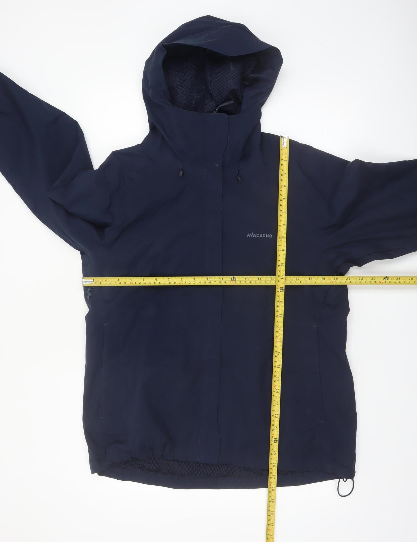 Ayacucho Men's Blue XL Waterproof Hooded Outdoor Jacket
