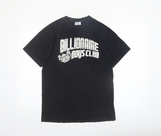 Billionaire Boys Club Men's Black Cotton Graphic T-Shirt Size S