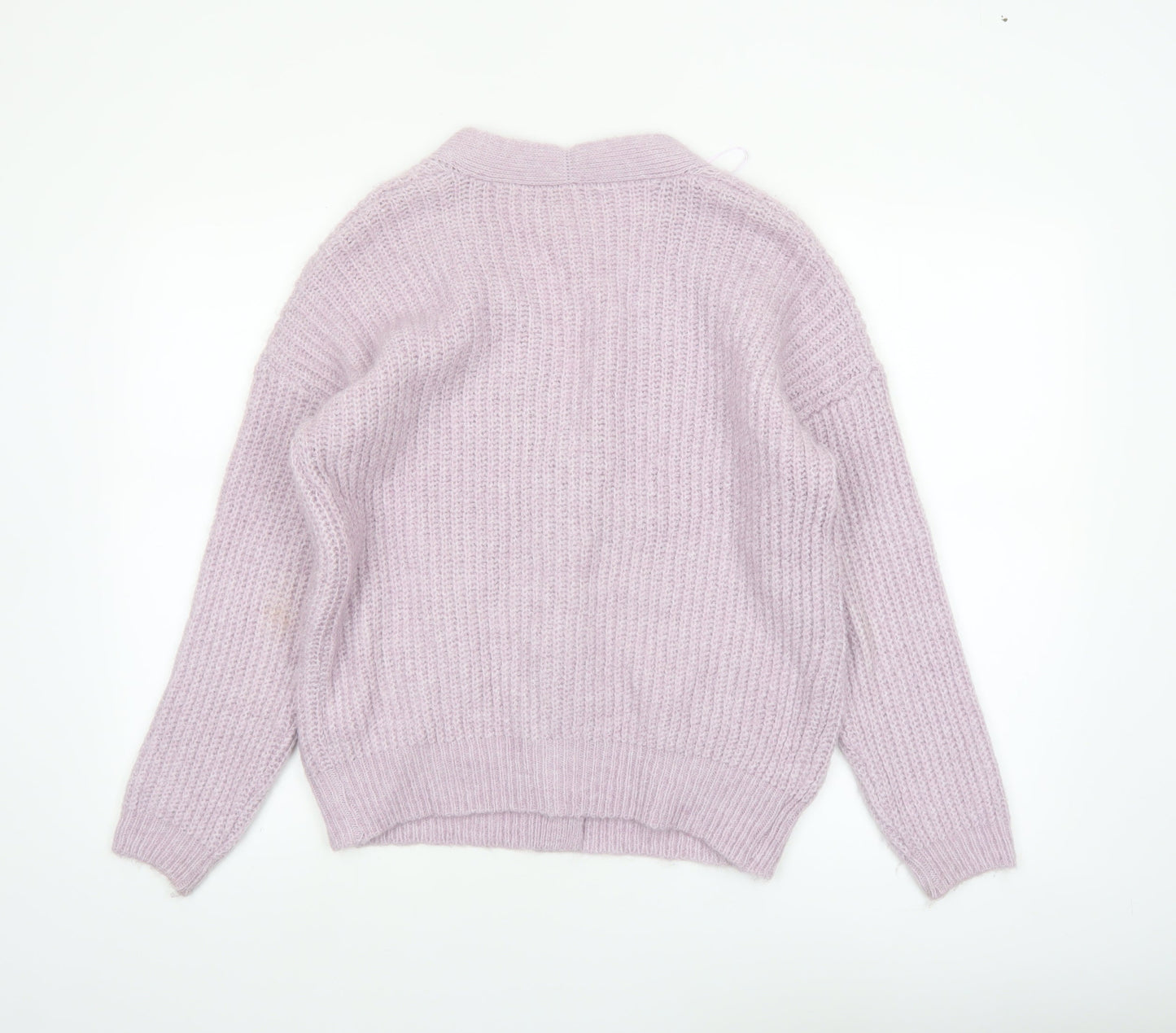 Primark Women’s Purple Chunky Knit Cardigan XS