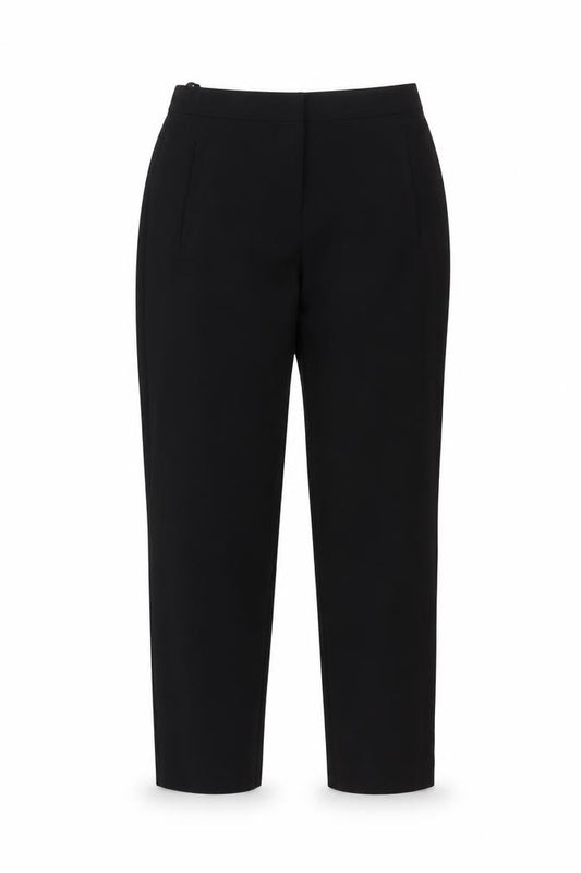 Topshop Petite Black Ankle Slim Trousers Women’s Size 6