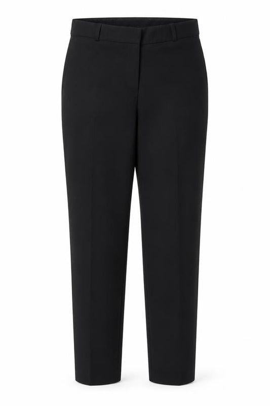 Next Women’s Black Tailored Stretch Trousers Size 10 Regular