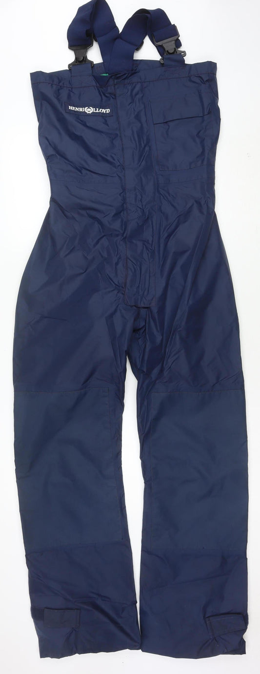 Henri Lloyd Men's Blue Waterproof Insulated Snow Pants XS