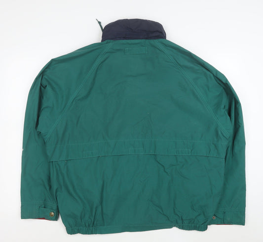 NV-984 Sailing Gear Green Men's Medium Windbreaker Jacket
