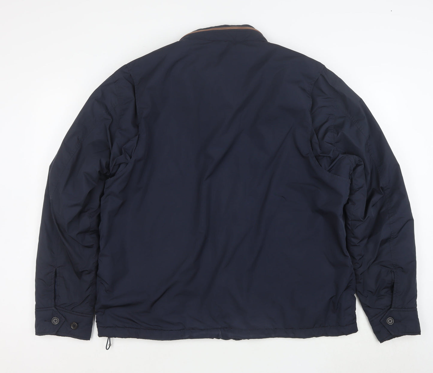 Ralph Lauren Men's Blue L Bomber Jacket Full Zip Classic Style