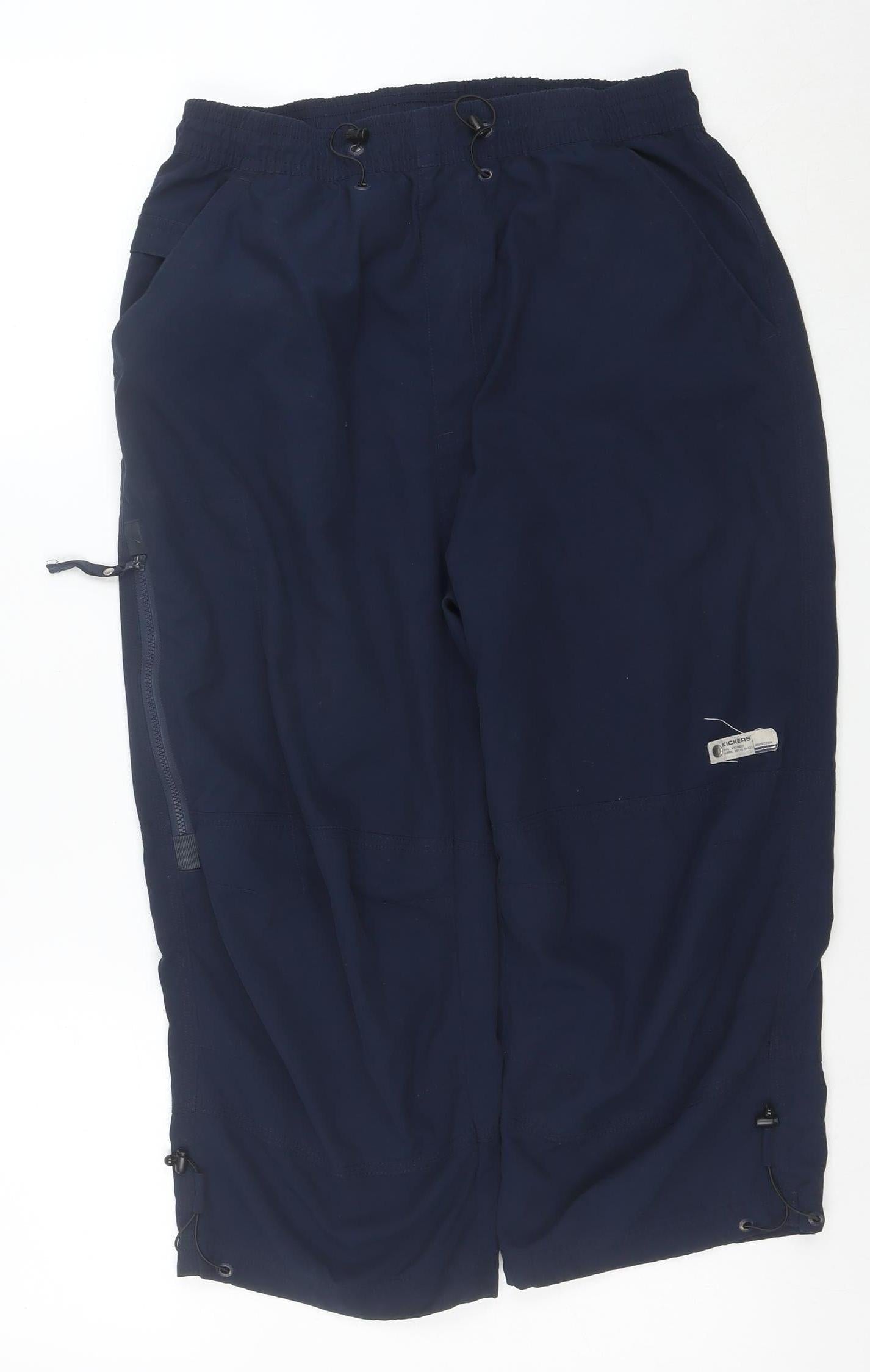 Kickers Men's Blue Walking Trousers M Lightweight Quick Dry Outdoor Pants