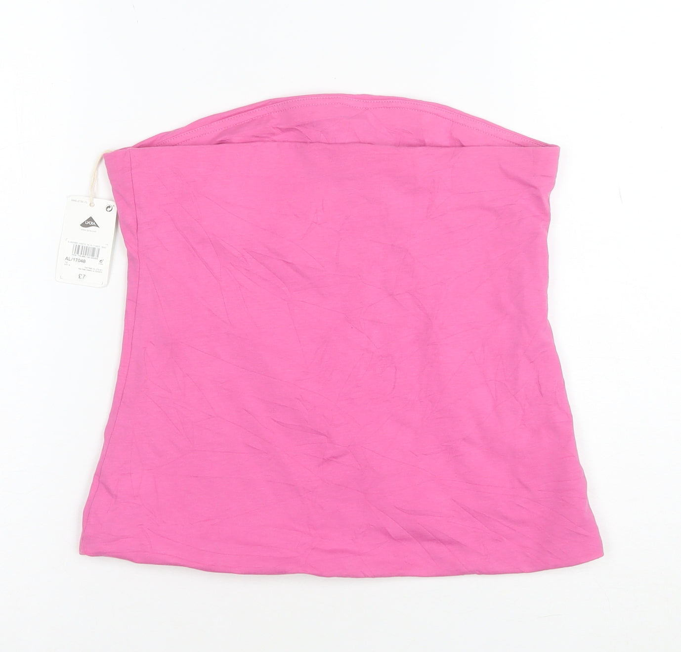 Next Women’s Pink Strapless Cotton Camisole Top Size 12
