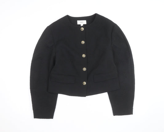 Marks and Spencer Women’s Black Cropped Blazer Jacket Size 10