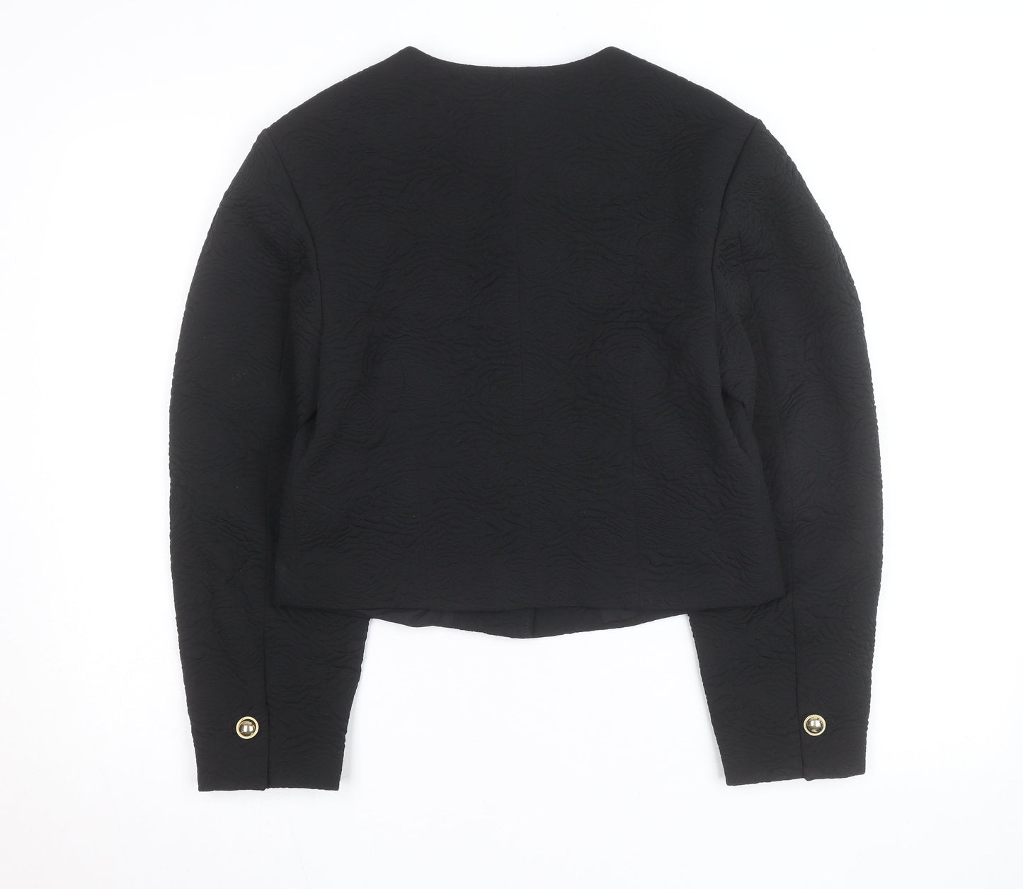Marks and Spencer Women’s Black Cropped Blazer Jacket Size 10