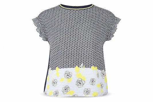 TR Womens Multicoloured Size 16 Tunic Blouse with Geometric and Floral Print