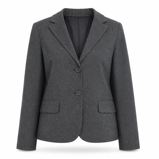 New York & Company Women’s Grey Blazer Jacket Size M Classic Workwear