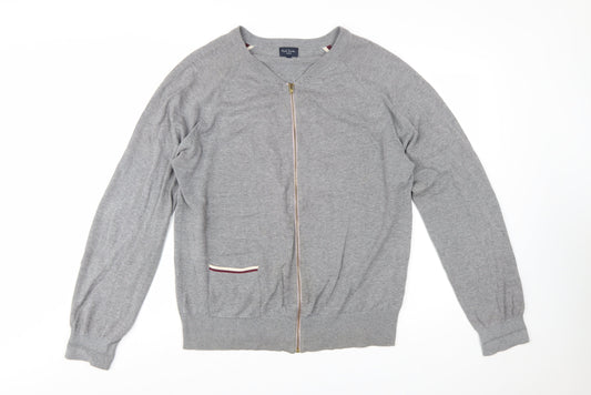 Paul Smith Men’s Grey Full Zip Cotton Jumper XL