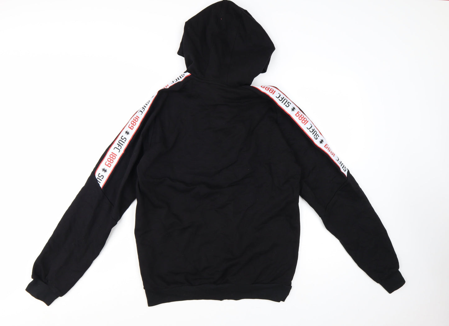 Errea Men’s Black Full Zip Hoodie Sheffield United FC L