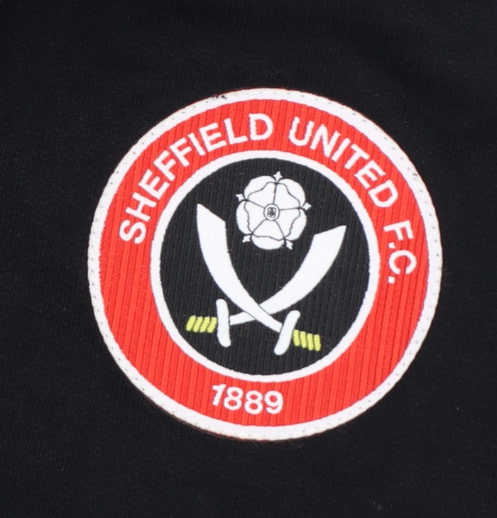 Errea Men’s Black Full Zip Hoodie Sheffield United FC L