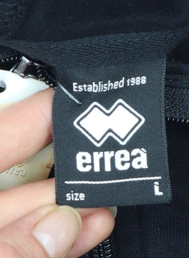 Errea Men’s Black Full Zip Hoodie Sheffield United FC L