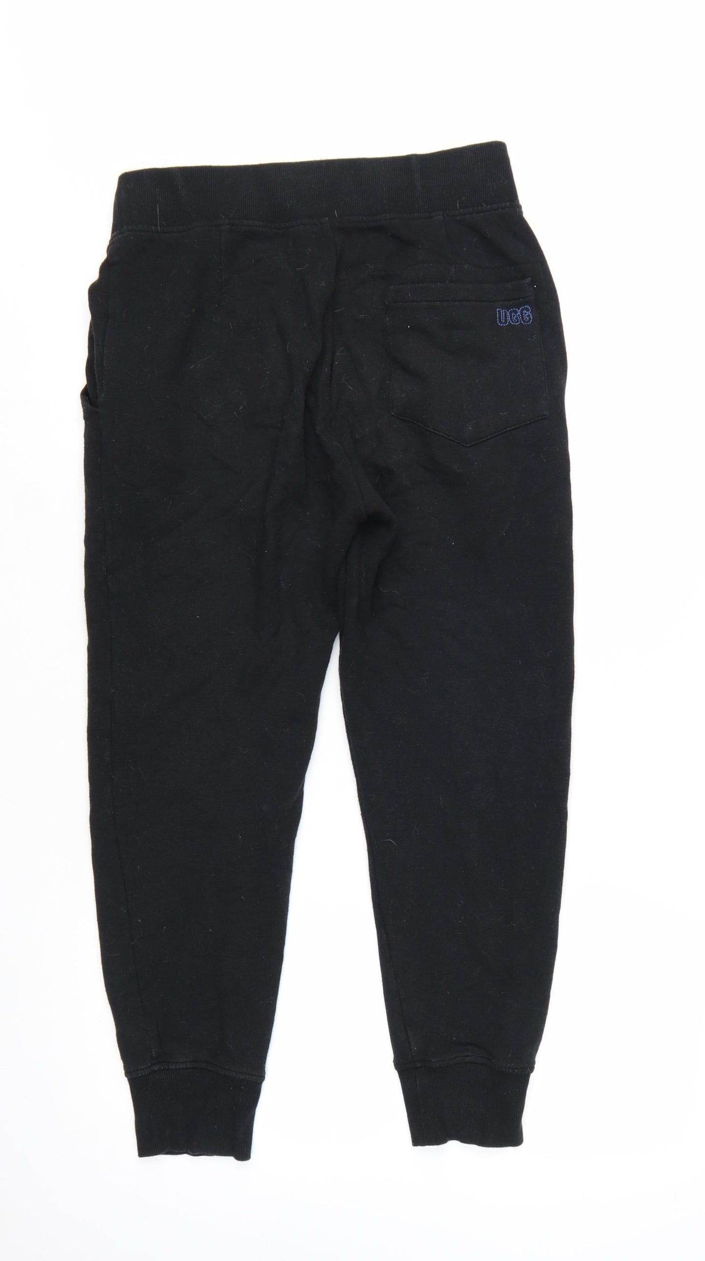 UGG Womens Black Jogger Trousers XS Cotton Modal Blend