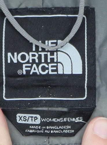 The North Face Women's Blue XS Waterproof Hooded Rain Jacket