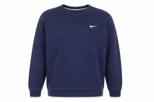 Nike Men's Blue Crew Neck Pullover Sweatshirt L Regular Fit