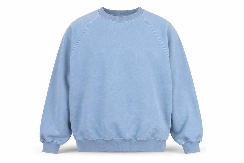 H&M Mens Blue XL Oversized Fit Crew Neck Sweatshirt