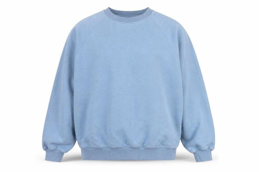 H&M Mens Blue XL Oversized Fit Crew Neck Sweatshirt