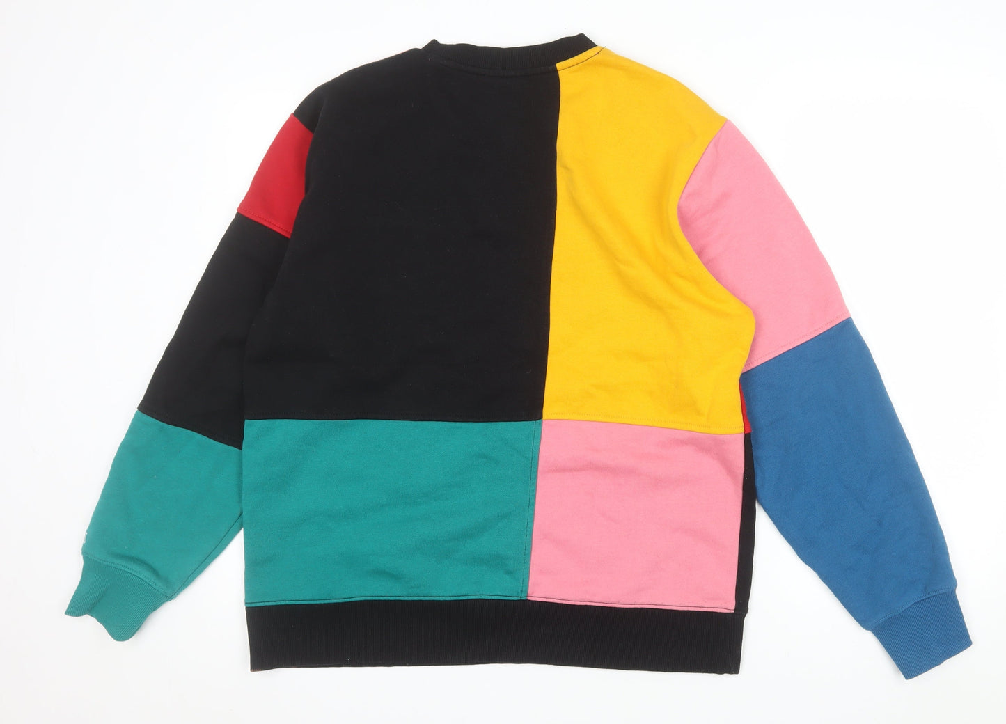 Vans Mens Multicoloured Crew Neck Pullover Sweatshirt Size L Retro Style