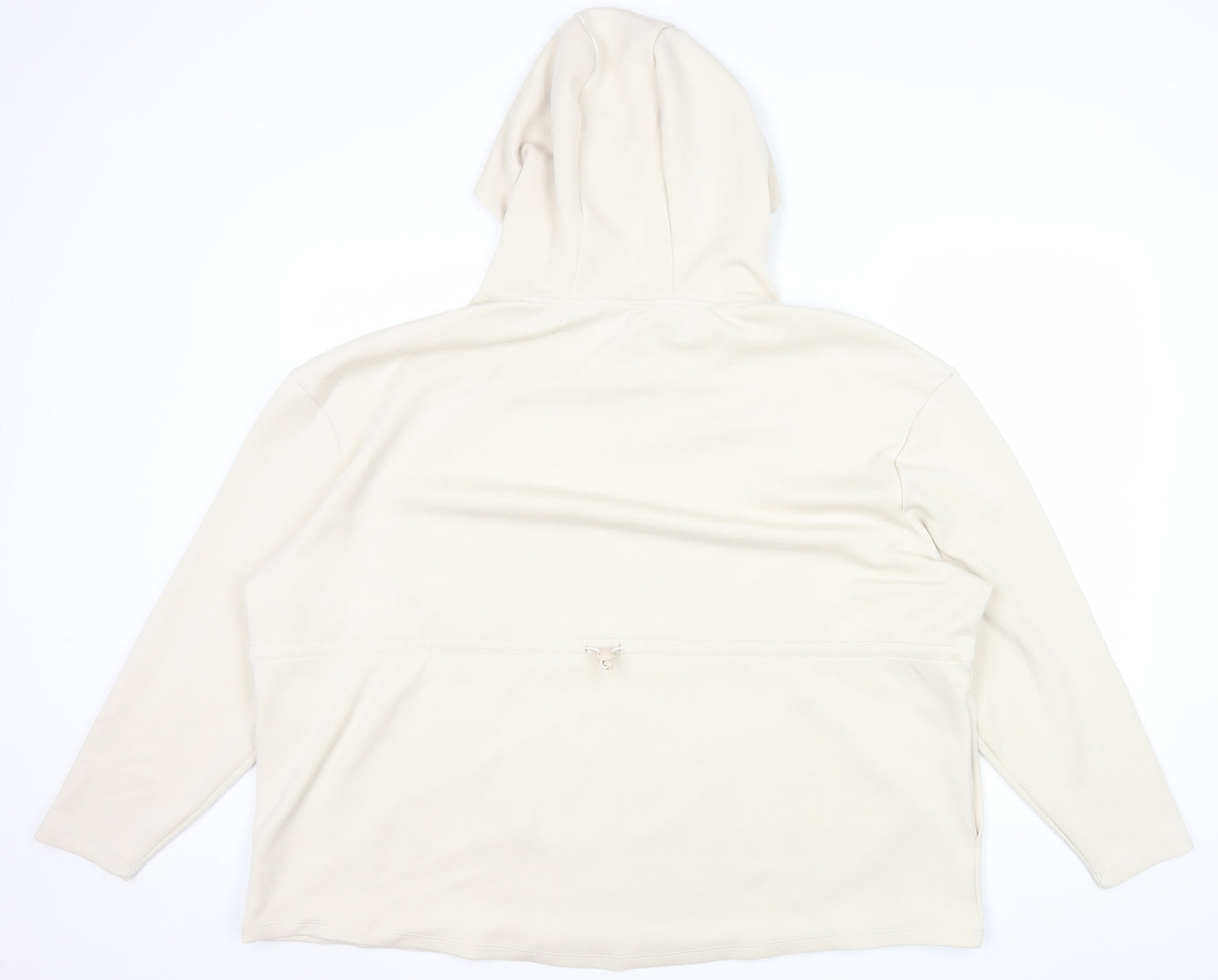 Marks and Spencer Women Beige Size 22 Pullover Hoodie Fleece