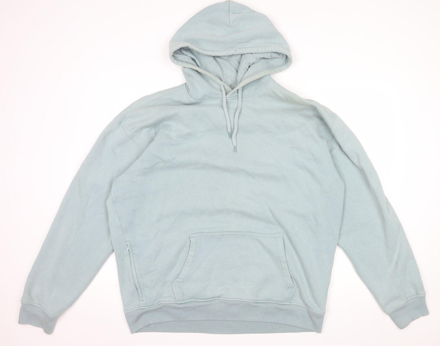 Hollister Men’s Blue XL Relaxed Fit Pullover Hoodie