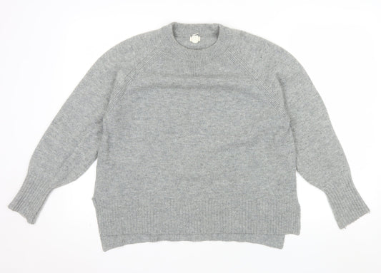 River Island In Other Words Women Grey Small Crew Neck Pullover Jumper