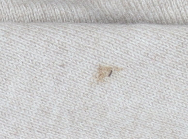 McNeal Men's Beige Cashmere V-Neck Jumper Size L Classic Knit