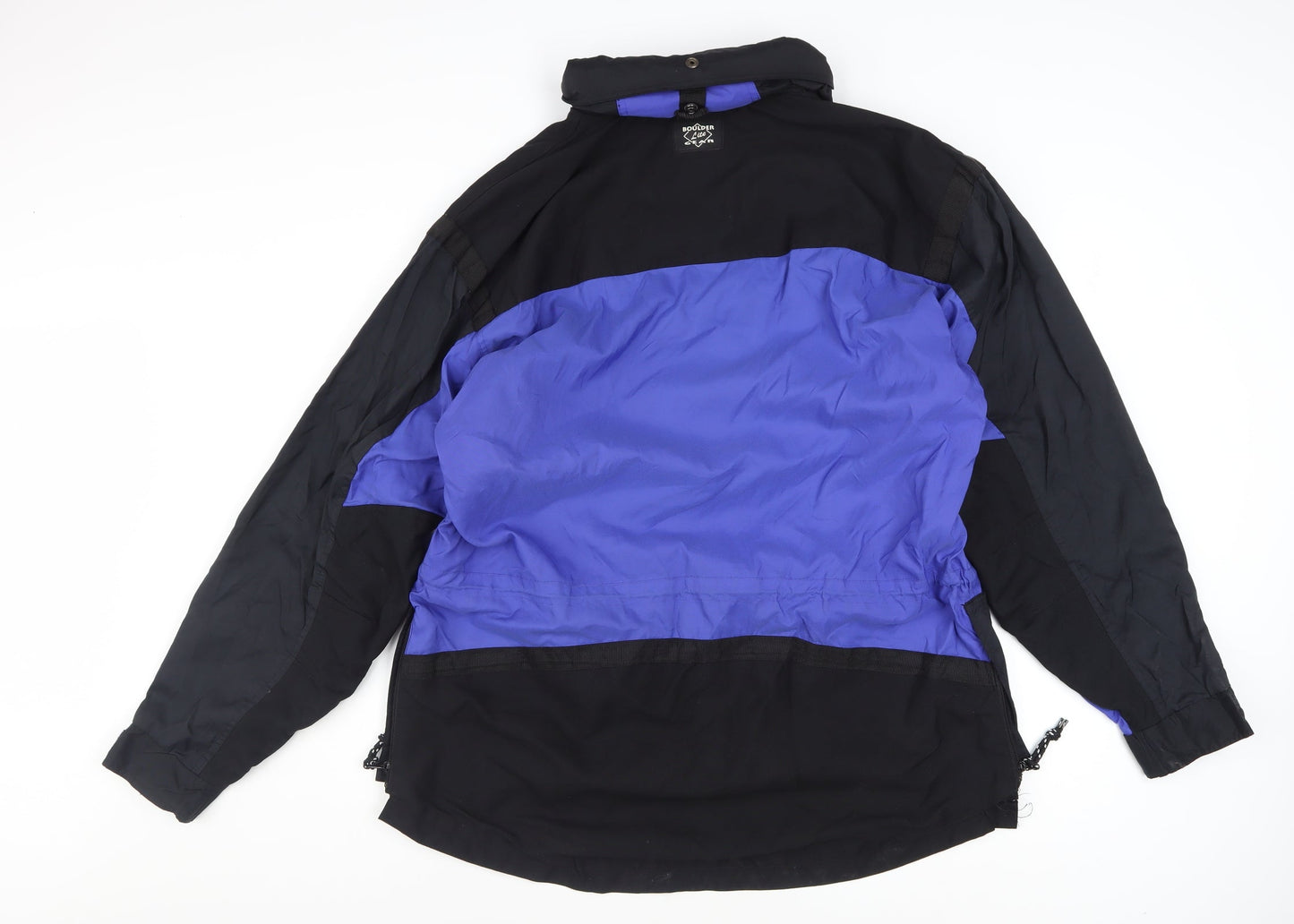 Boulder Lite Gear Unisex Blue Anorak Waterproof Jacket M