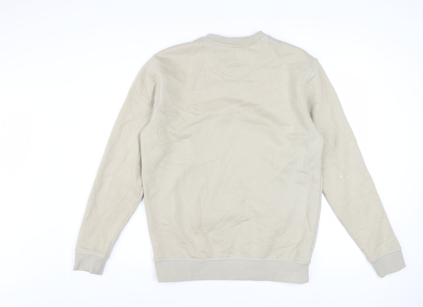 Jack Wills Mens Beige XS Pullover Sweatshirt Crew Neck