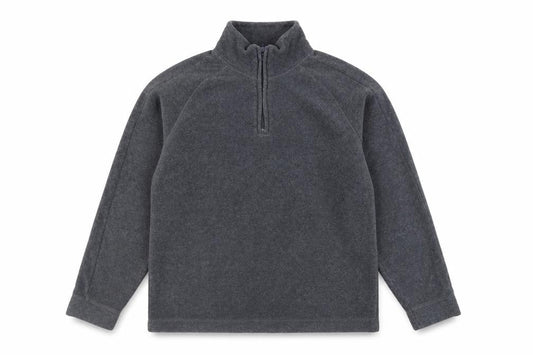 Next Men’s Grey 1/4 Zip Fleece Sweatshirt XL High Neck
