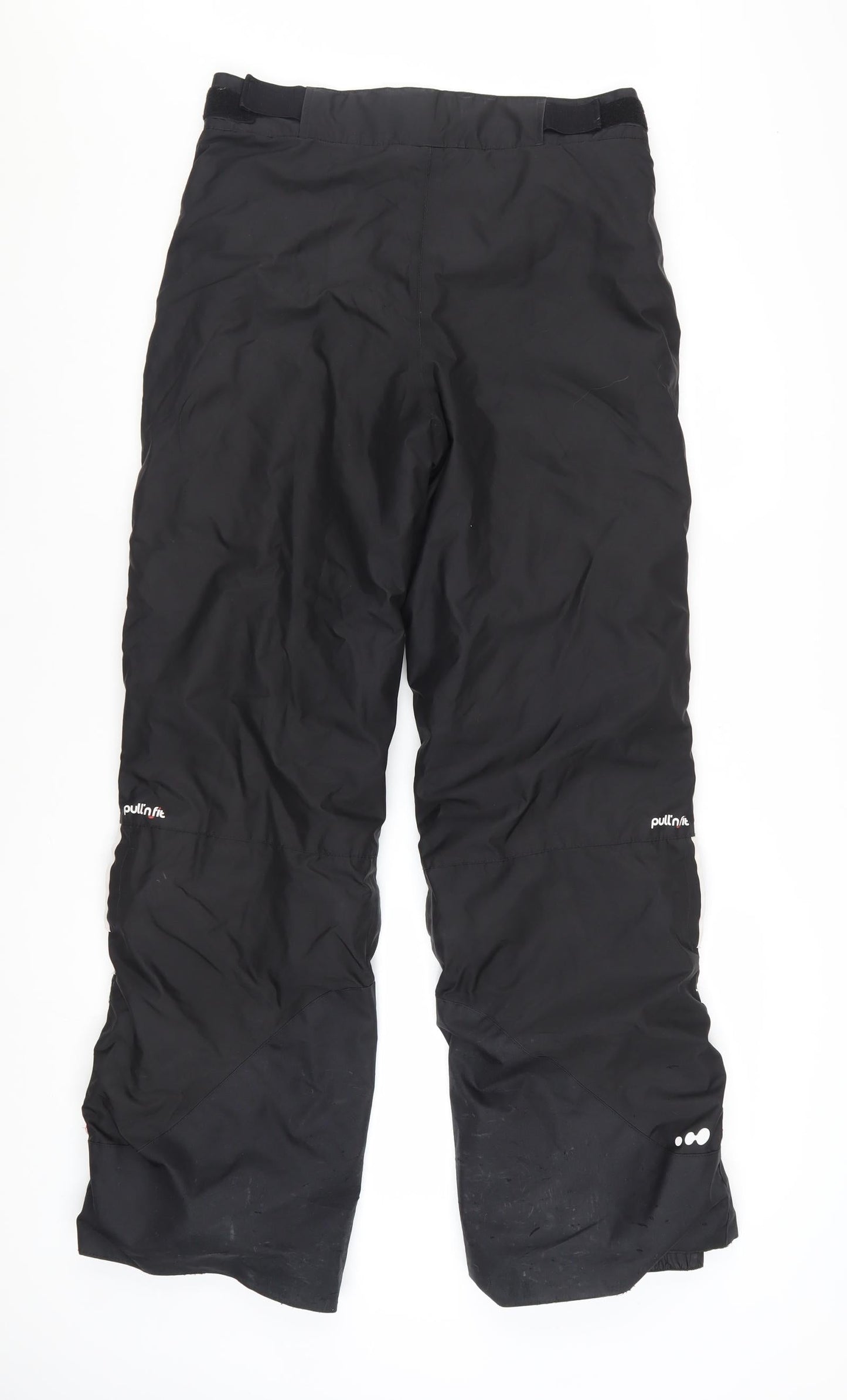 Wedze Boys Black 14 Years Waterproof Insulated Snow Ski Trousers