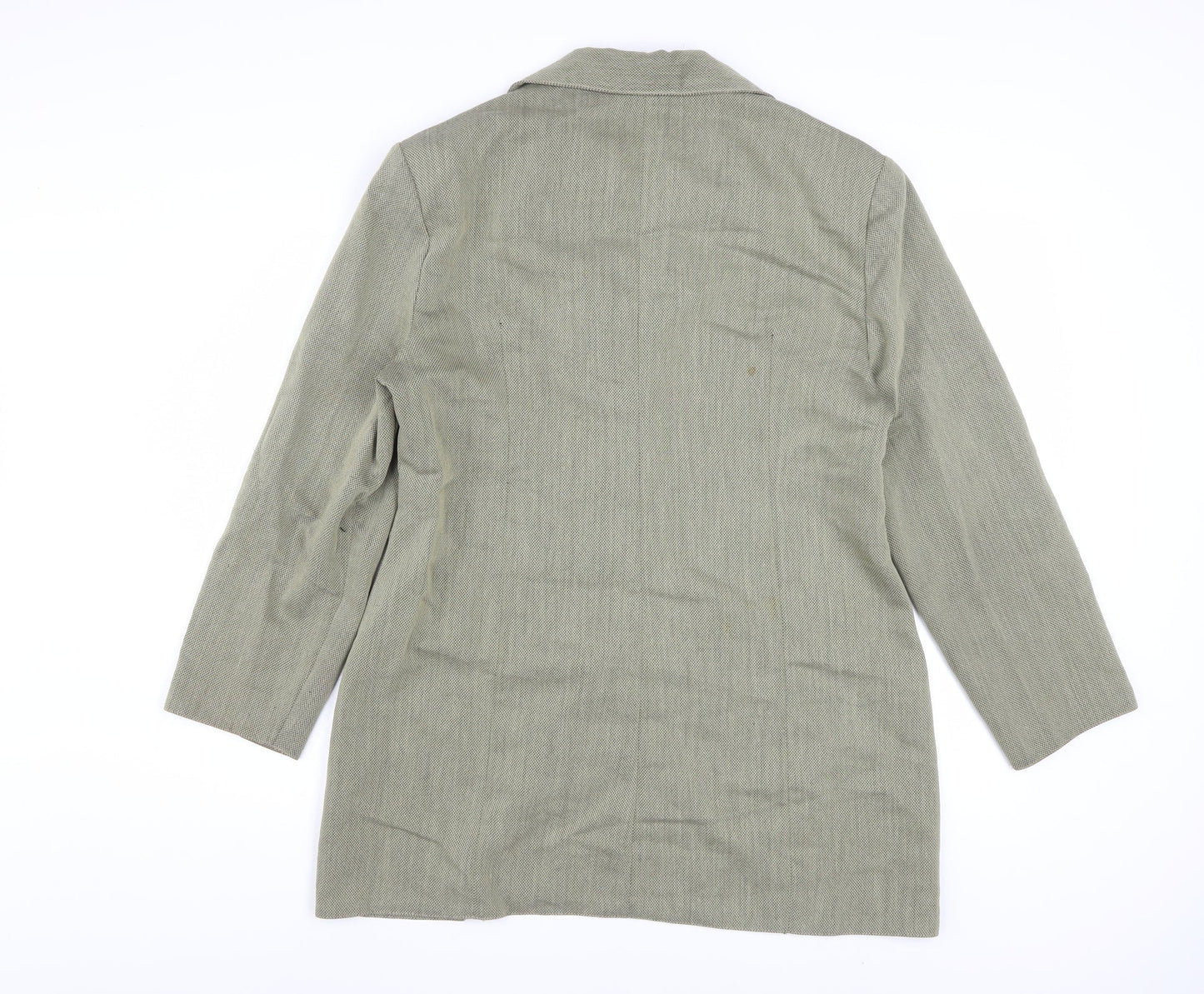 Aygun of London Women's Beige Classic Blazer M Mid-Length Jacket