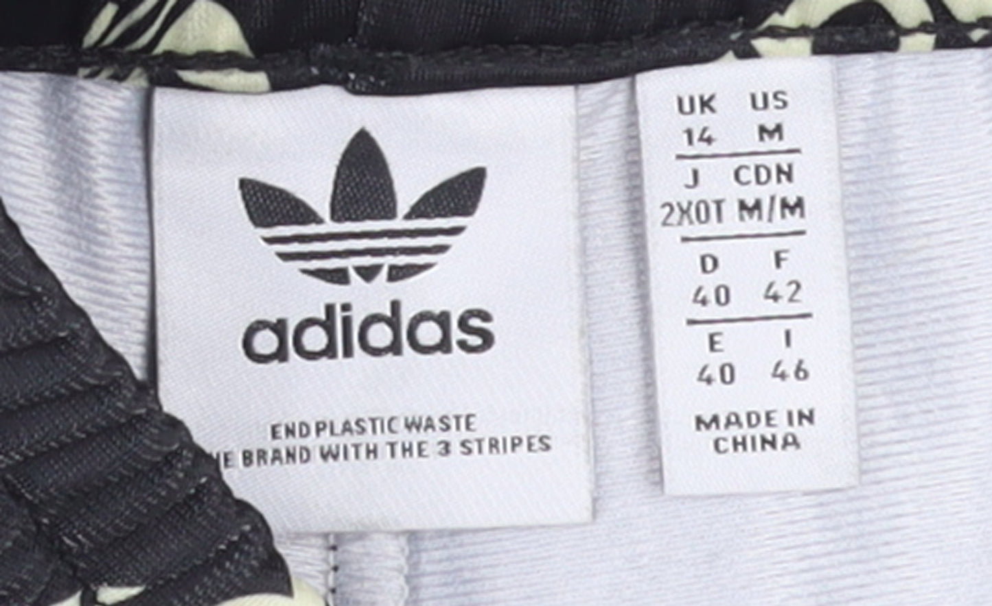 Adidas Women’s Black Logo Snap Track Pants Size 14