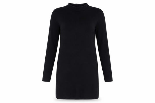 Dorothy Perkins Women Black Size 10 Shift Knee Length Dress