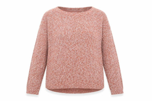 FatFace Women’s Pink Knit Crew Neck Pullover Jumper Size 8