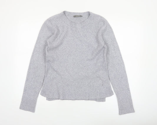 Oasis Women’s Grey Crew Neck Knit Jumper Size S